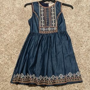 Blue dress
